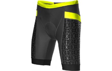 TYR Competitor 6" Tri Short W Black Yellow / Женские стартовые шорты