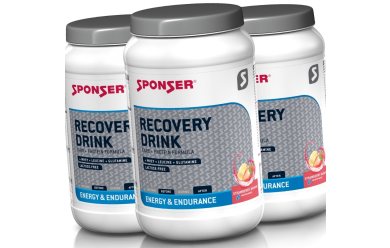 Sponser Recovery Drink Клубника-Банан / Восстановительный комплекс (1200g)