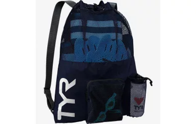 TYR Big Mesh Mummy Bag Темно-синий / Рюкзак для аксессуаров