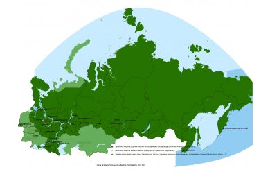 Дороги России. РФ. ТОПО.  