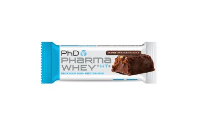 PhD Pharma Whey HT+ Двойной шоколад / Батончик протеиновый (75g)