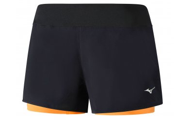 Mizuno Mujin Square 4.5 2 in 1 W / Шорты беговые 2 в1 женские