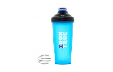 IRONTRUE Black - Blue 600ml / Шейкер