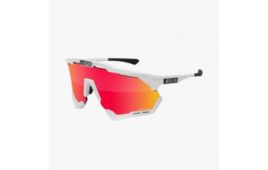 Scicon Aeroshade XL White Multimirror Red / Очки спортивные