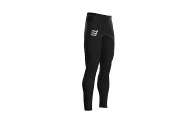 Compressport Hybrid Seamless Hurricane Pants Black / Штаны с ветрозащитой