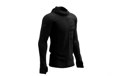 Compressport 3D Thermo Seamless Hoodie Zip - Black Edition 2021 / Худи