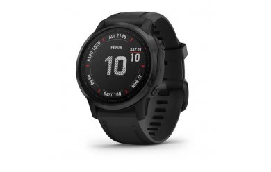 Garmin Fenix 6s Pro черный с черным ремешком