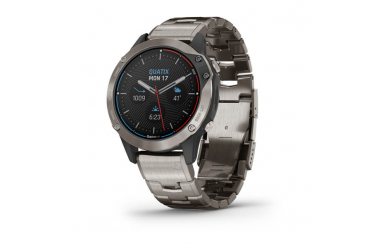 Garmin Quatix 6 Sapphire титановый с титановым ремешком