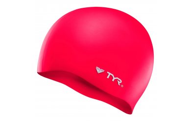 TYR Wrinkle Free Silicone Cap Red / Шапочка плавательная