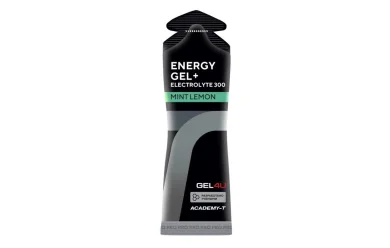 GEL4U + Electrolyte Лимон и Мята / Гель энергетический углеводный с электролитами 60мл