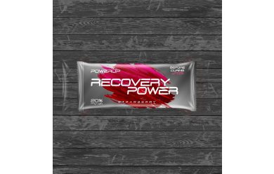 PowerUp Protein Bar / Протеиновый батончик Клубничный в молочной глазури (40g)