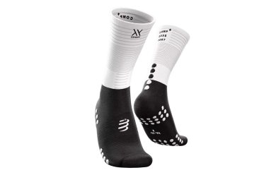 Compressport Mid Compression White/Black / Носки