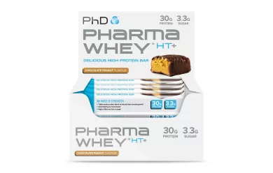 PhD Pharma Whey HT+ Шоколад-Арахис / Батончик протеиновый (75g)