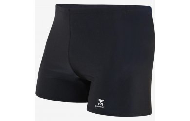 TYR Durafast Elite Sollid Square Leg Black / Шорты плавательные