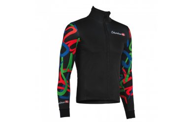 Cinelli Winter House Ind. Tubography Black / Джерси с длинным рукавом утепленная 