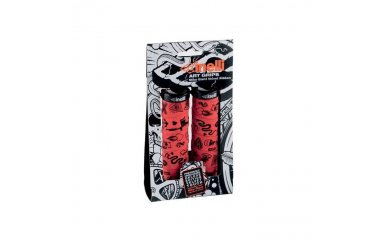 Cinelli Grips Mike Giant - Art Design Black – Red / Грипсы