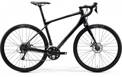 Merida Silex 200 MetallicBlack/Antracite / 2020 / Велосипед гравийный