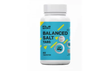 Floo Sport Balanced Salt Tabs / Солевые таблетки (60 таб)