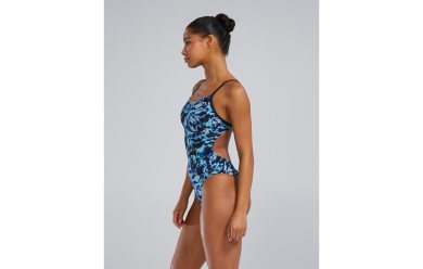 TYR Energia Cutoutfit Blue Multicolor / Купальник слитный