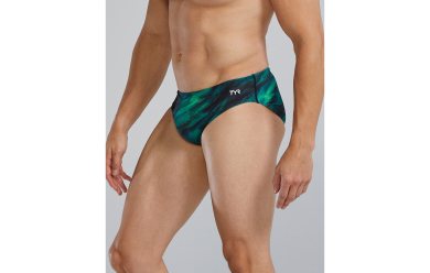 TYR Soren Durafast Elite Brief Green / Плавки