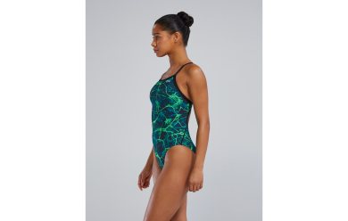 TYR Synapse Diamondfit Green / Купальник слитный