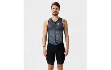 ALE Front Zipper Skinsuits Man Dive SL Nero Black