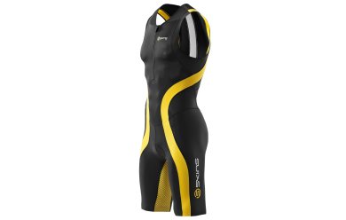 Skins TRI 400 Mens Skinsuit w Front Zip / Стартовый костюм без рукавов с молнией спереди