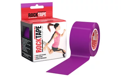 Rocktape 5x5 см Фиолетовый / Кинезиологический тейп