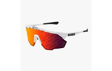 Scicon Aeroshade Kunken White Monogram Multimirror Red / Очки спортивные