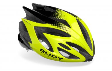 Rudy Project RUSH Yellow Fluo - Black Shiny M / Шлем