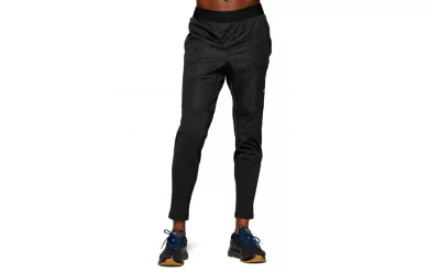 Asics Accelerate Pant / Мужские укороченные утепленные ветрозащитные беговые штаны