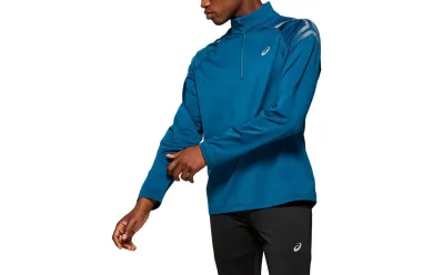 Asics Icon Winter Ls 1/2 Zip Top / Мужская утепленная беговая футболка с длинным рукавом
