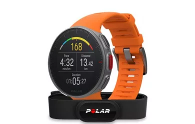 POLAR Vantage V Orange / Спортивные часы с пульсометром HR