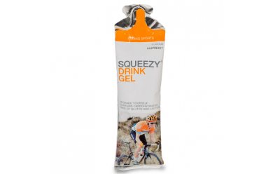 Squeezy drink gel Raspberry / Энергетический гель питьевой Малиновый