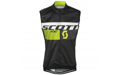 Жилет ветрозащитный Scott RC Pro WB black/sulphur yellow