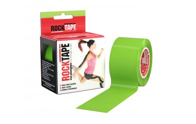 Rocktape Classic 5cm x 5m / Кинезиологический тейп лайм-зеленый