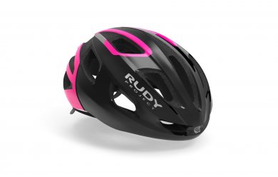 Rudy Project STRYM BLACK/PINK FLUO SHINY S/M / Шлем