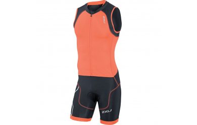 2XU Long Zip Trisuit 2017 / Мужской стартовый костюм с длинной молнией