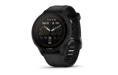 Garmin Forerunner 955 Solar с черным ремешком / Спортивные часы