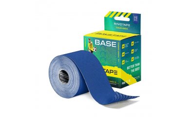 RaveTape BASE 5X5 — Синий (NAVY BLUE) / Кинезиологический тейп