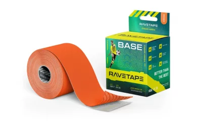 RaveTape BASE 5X5 — Оранжевый (ORANGE) / Кинезиологический тейп
