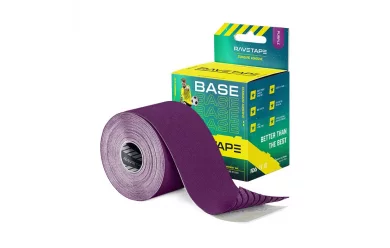 RaveTape BASE 5X5 — Фиолетовый (PURPLE) / Кинезиологический тейп