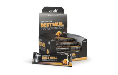 VPlab Protein bar  Best Meal вкус Шоколад-апельсин / Протеиновый батончик