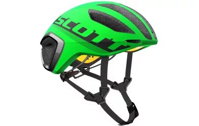 Scott Cadence Plus Green Flash\Black / Шлем велосипедный