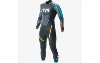 TYR Wetsuit Hurricane Cat 2 / Мужской гидрокостюм для триатлона и открытой воды