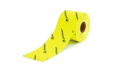 Phiten Titanium Tape X30 Stretched Sport Yellow 5см*4.5м / Кинезио тейп для тела