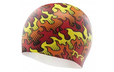 TYR Flame Silicone Swim Cap / Шапочка для плавания