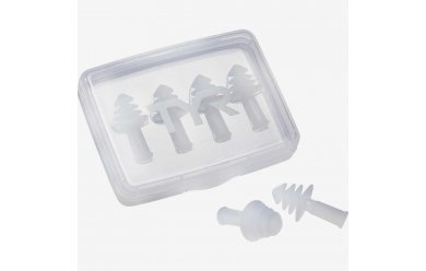 TYR Ergo Flex Ear Plugs - 4 Pack (2 Pairs) White / Беруши для бассейна