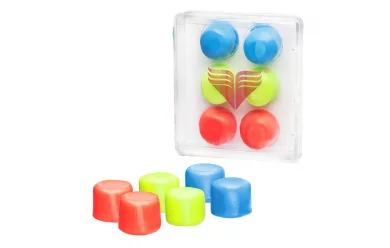TYR Youth Multi-Colored Silicone Ear Plugs / Беруши для бассейна