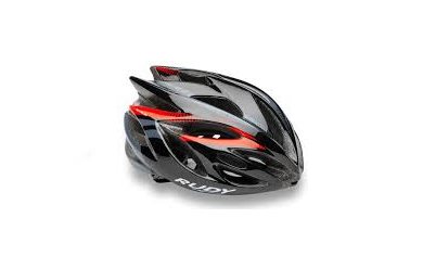 Rudy Project Rush Black - Red Fluo Shiny S / Шлем